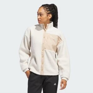 $80 adidas Womens Coze Snap Jacket Alumina